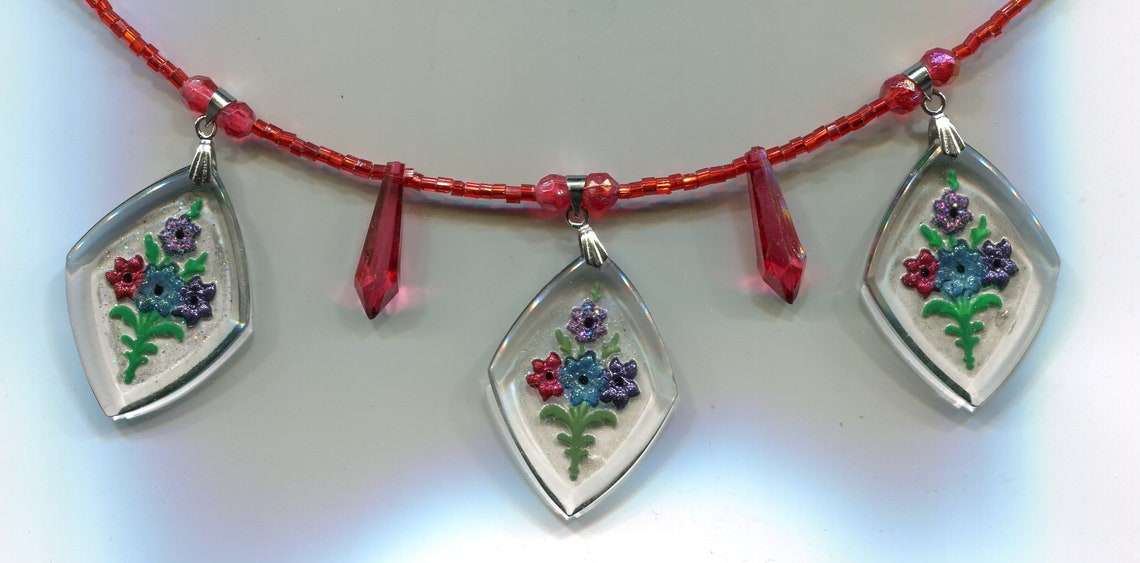 Colliers Longs Pour Femme – Ensemble De Bijoux Bohème Faits À La Main