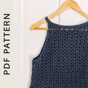 Crochet Crop Top Pattern, Easy Crop Top Pattern, Crochet Pattern, Summer Crochet, SIZE SMALL ONLY