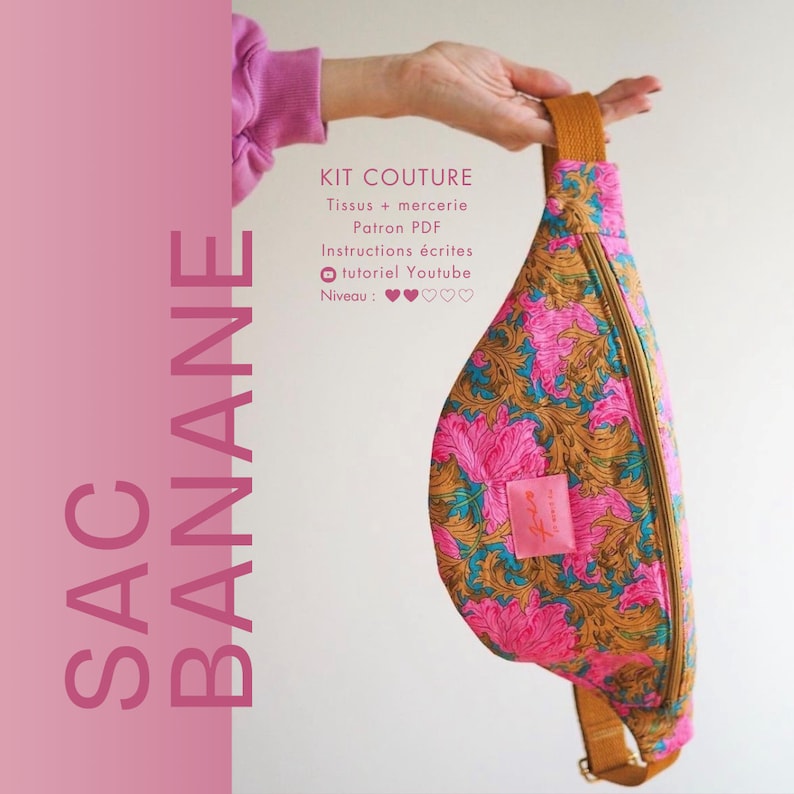 Kit couture sac banane LOAMAOL image 1