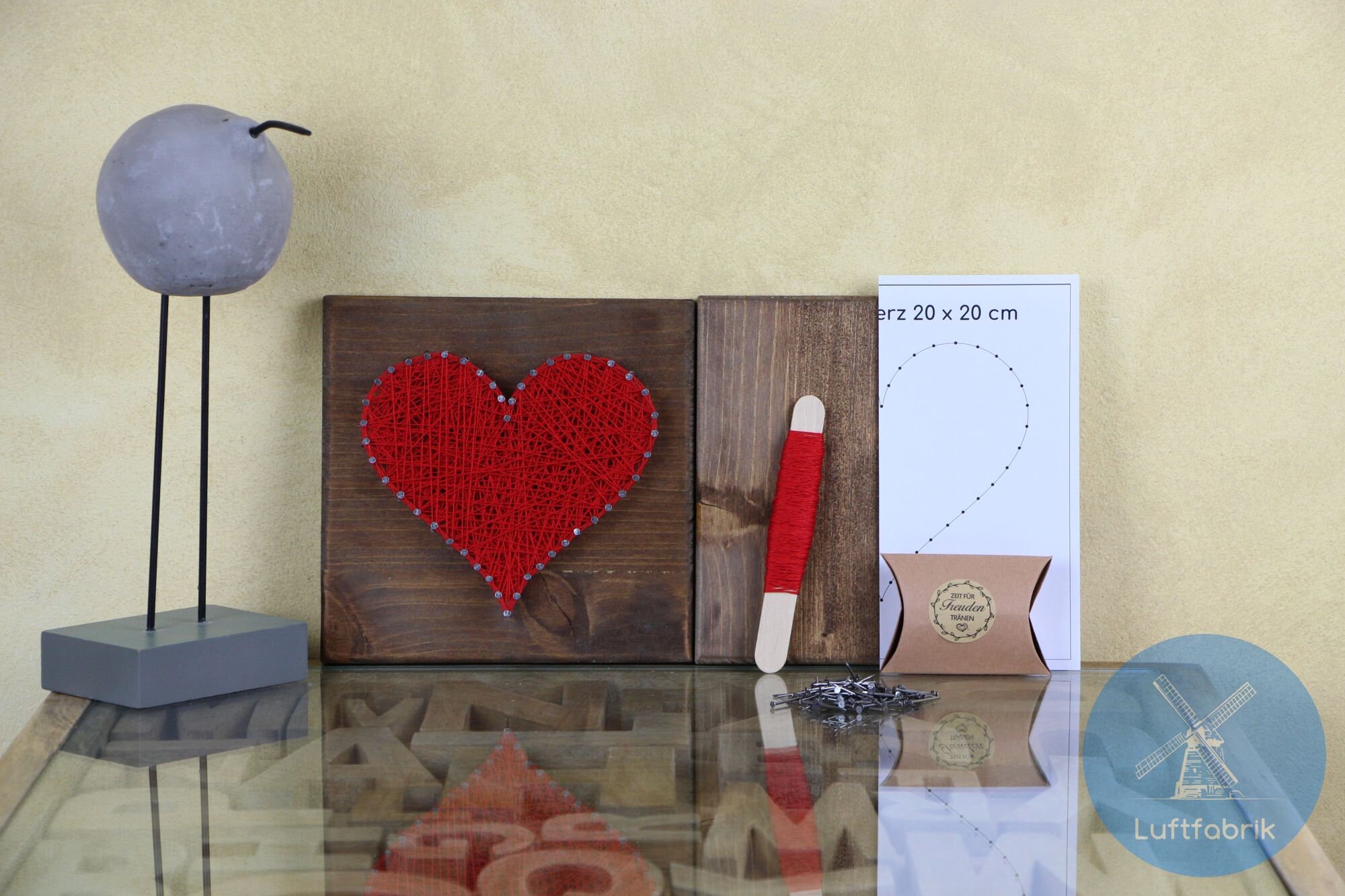 String Art DIY Midi Herz Heart Liebe | Etsy