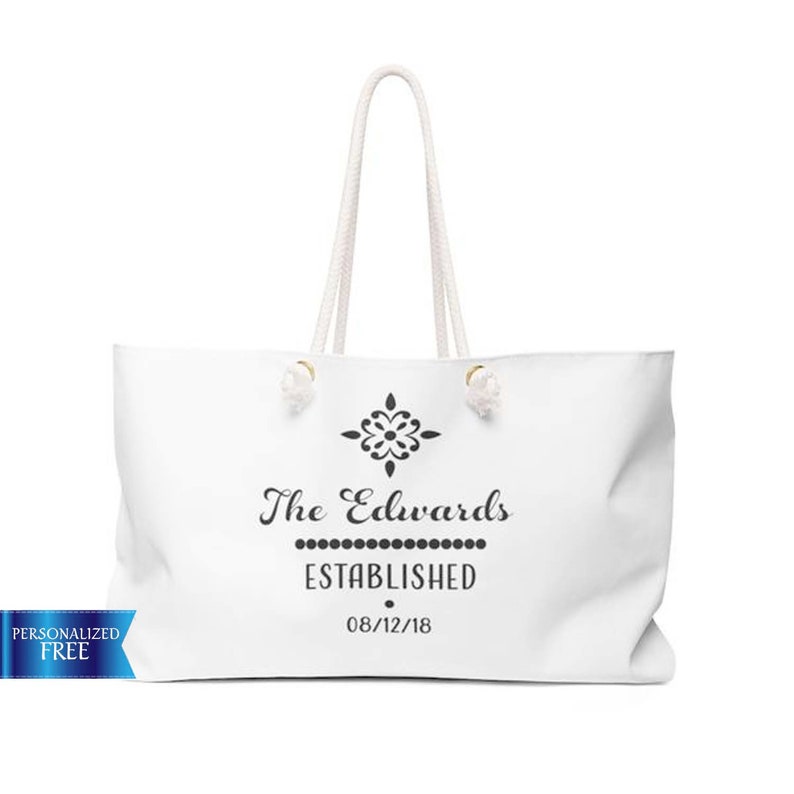 Personalized Weekender Bag