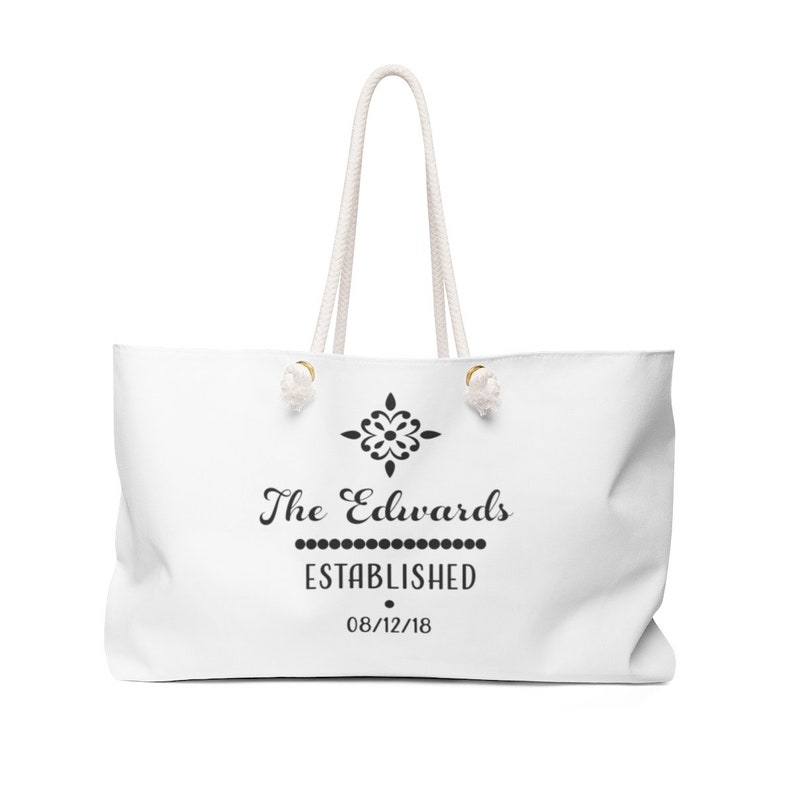 Personalized Weekender Bag