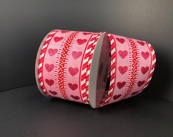送料無料 通販 激安 Valentine Wired Yard 10 X 2.5” Ribbon, Canada Etsy - 15208-40-03 靴