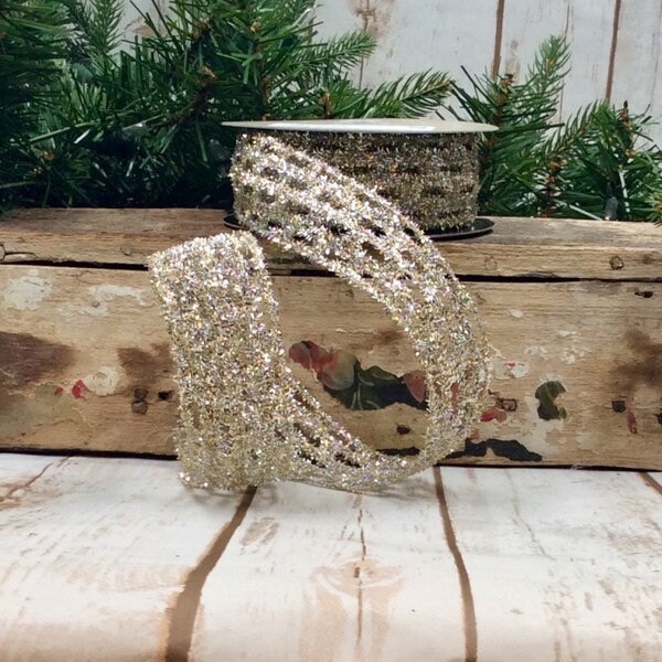 Tinsel Ribbon Etsy