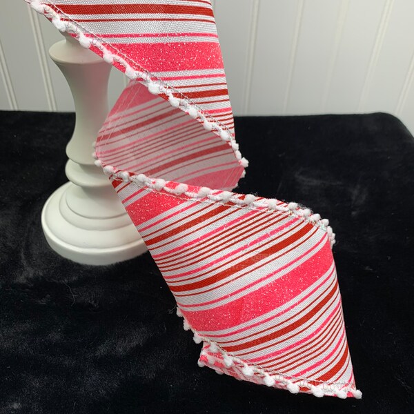 Candy Stripe Ribbon - Etsy