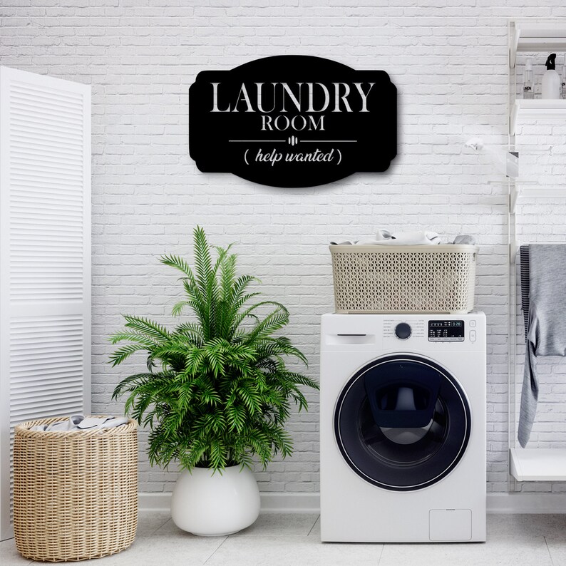 Metal Farmhouse Laundry Room Wall Decor Farmhouse Wall Decor Etsy