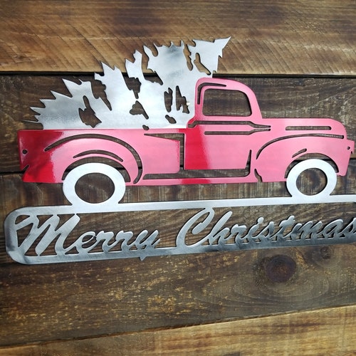 Metal Christmas Trees Etsy