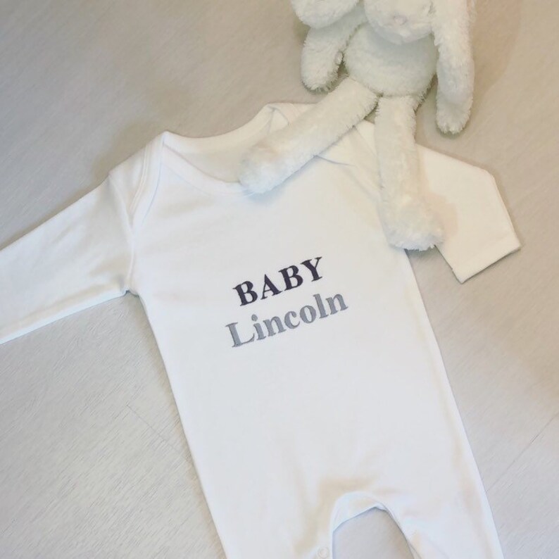 Newborn Embroidered Daddy’s Princess Babygrow Sleepsuit