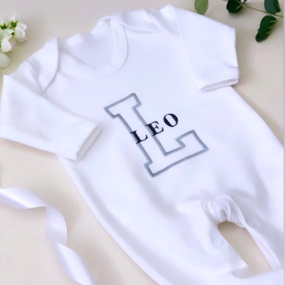 initial babygrow