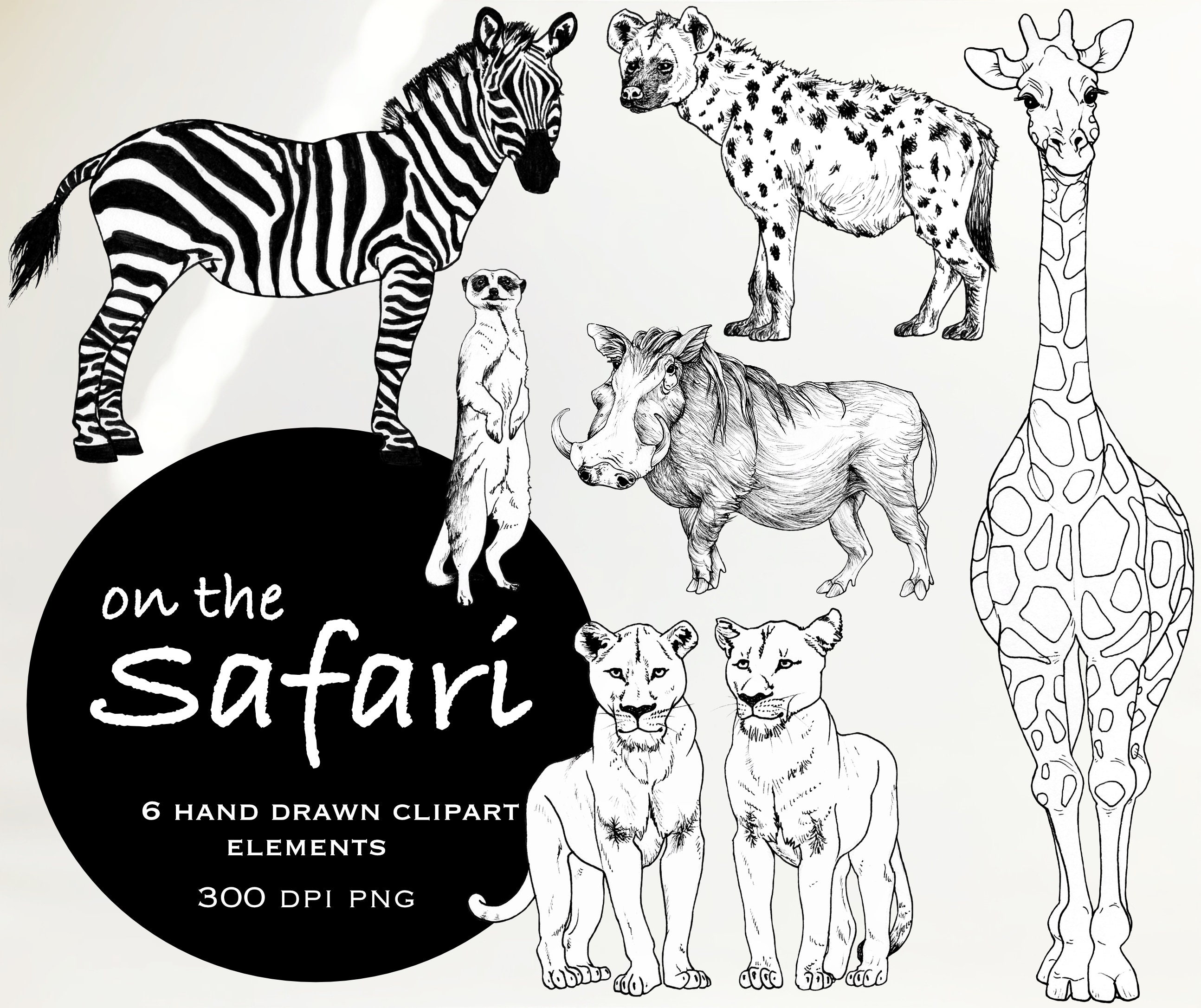 Black Animal Clipart - Etsy UK Black Animal Clipart - Etsy UK