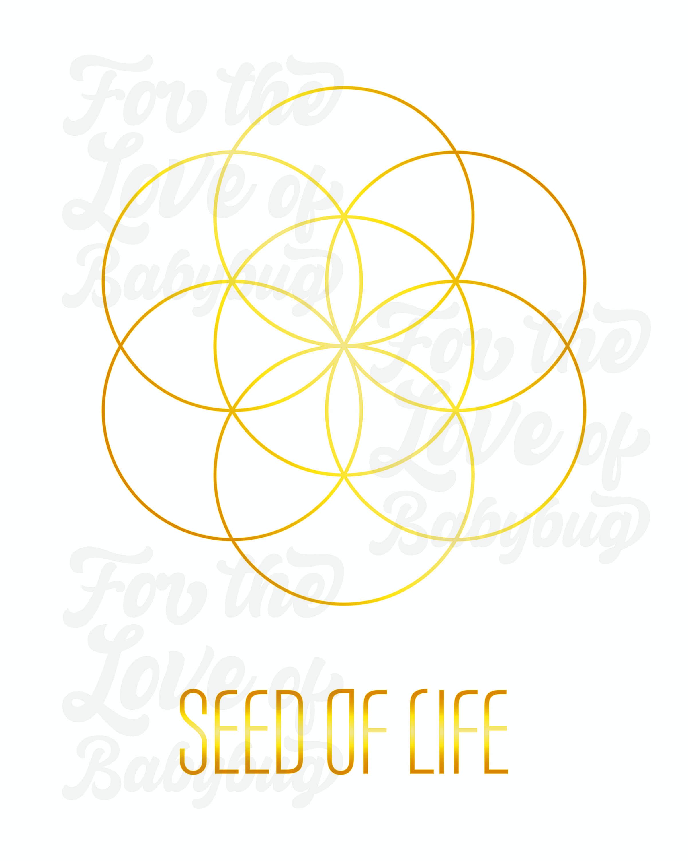 Gold Seed of Life Téléchargement numérique Etsy France