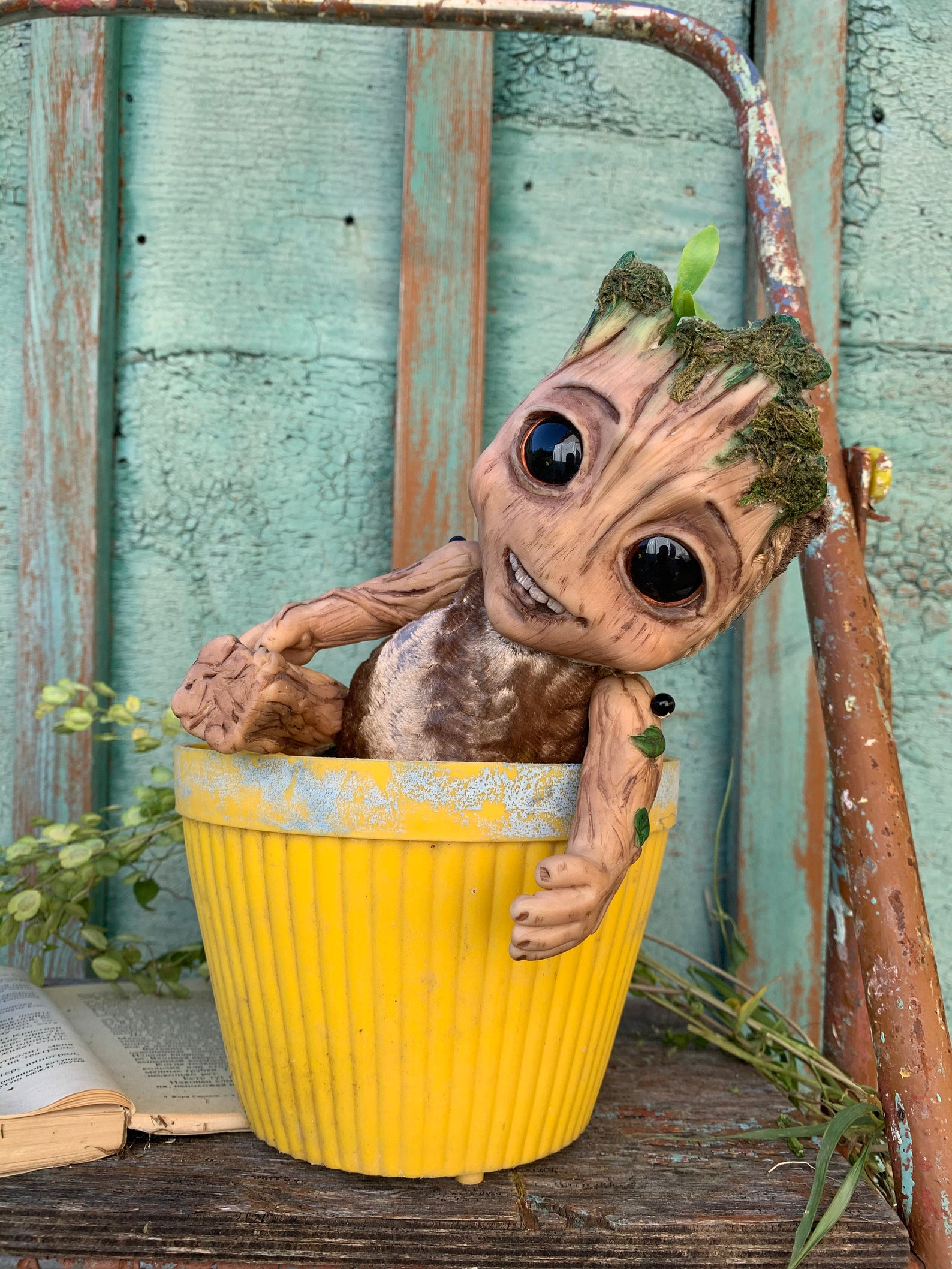 Groot soft toy Guardians of the Galaxy Little superhero cute Etsy