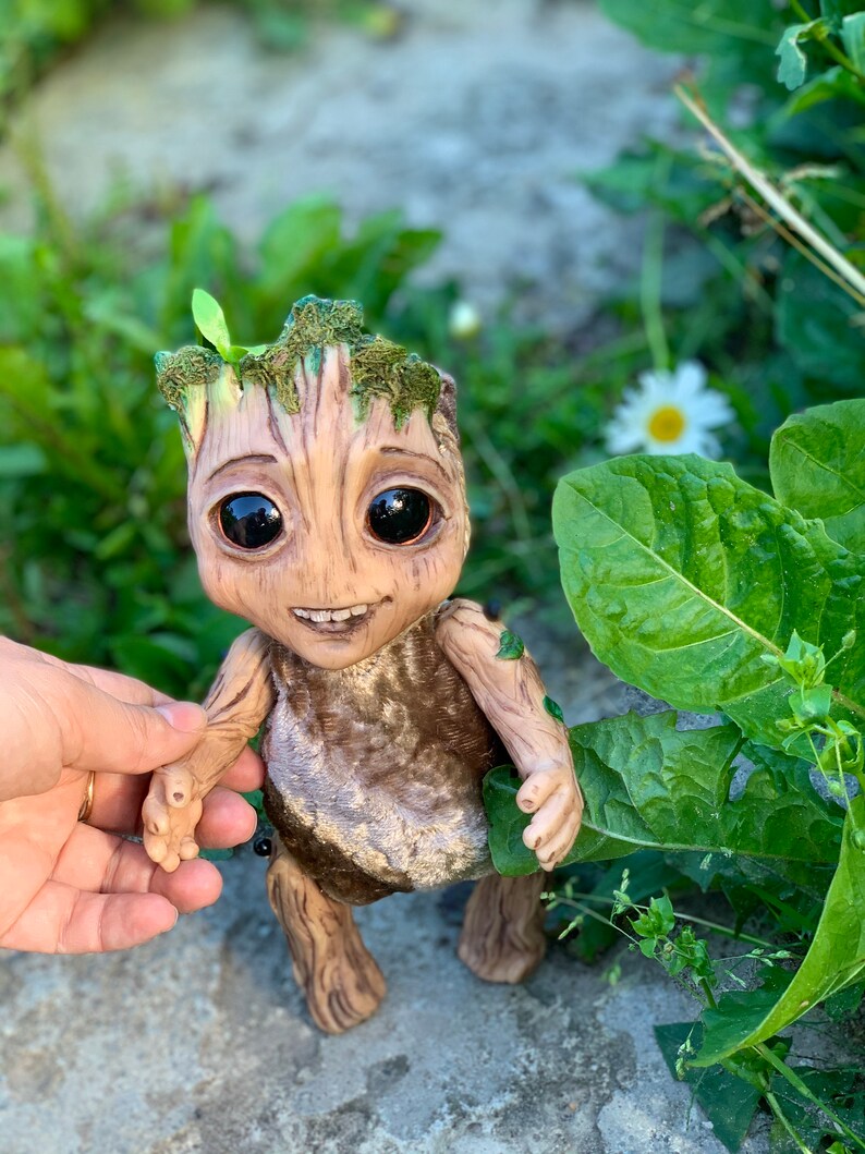 Baby Groot soft toy groot Little superhero cute monster Etsy