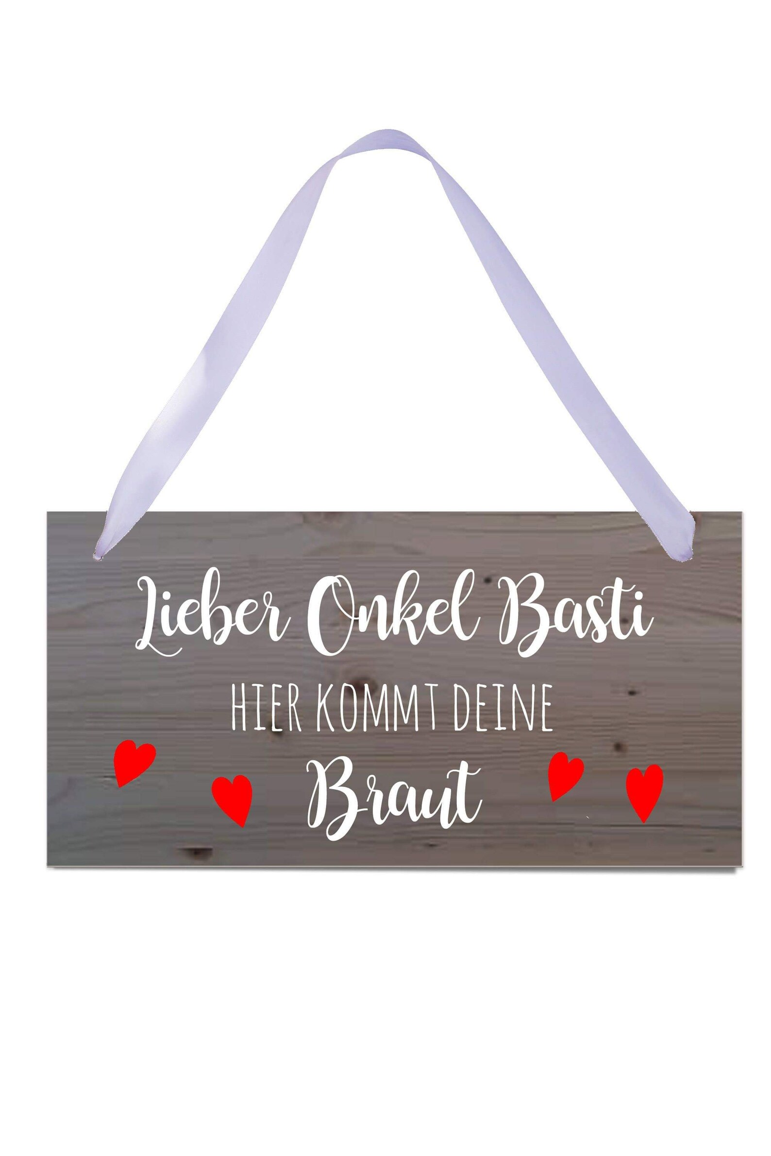 Hochzeitsschild Papa Onkel hier kommt deine Braut Holzschild Etsy