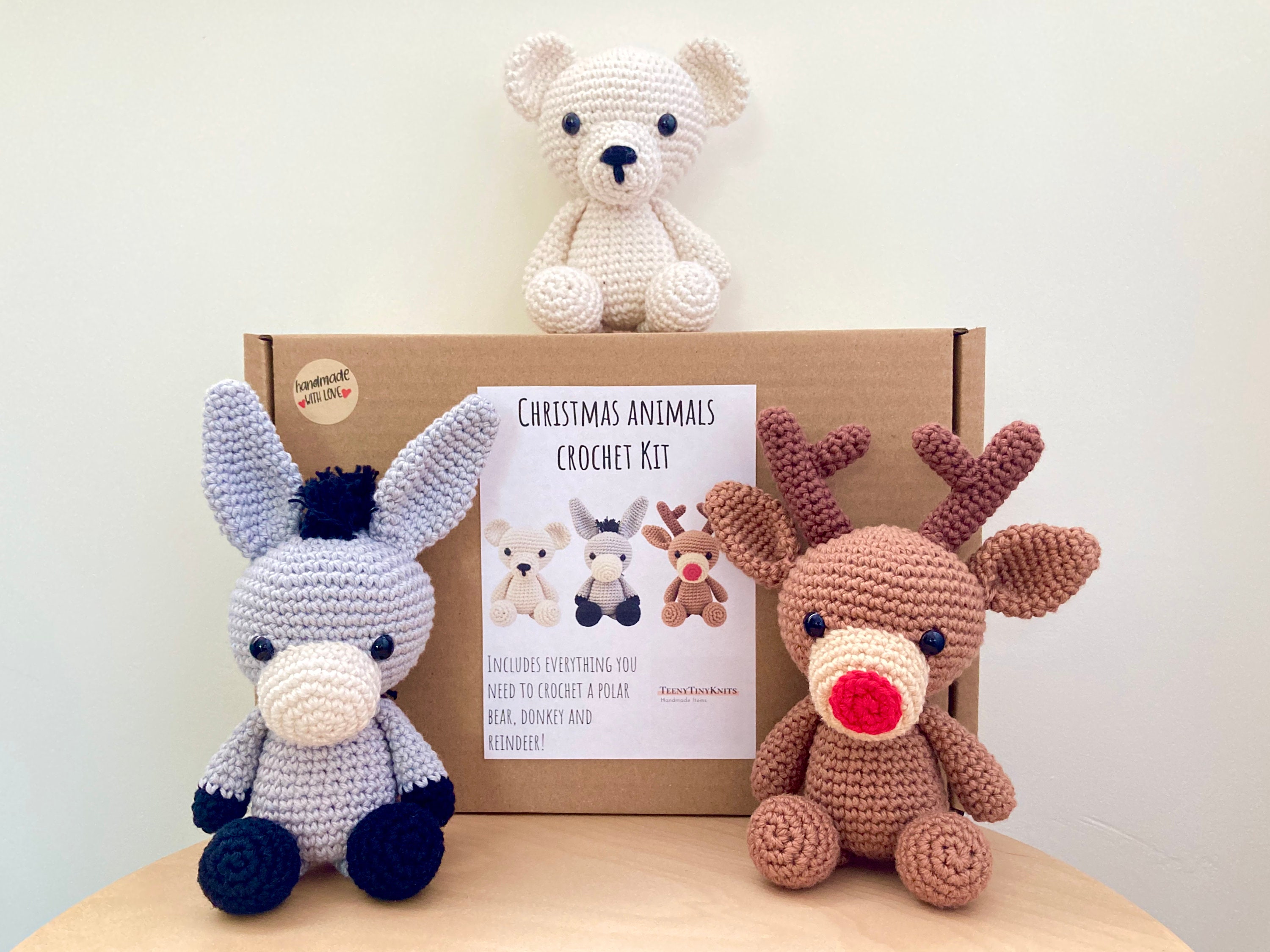 Crochet Kit for a Cute Amigurumi Animal Toy Bella the Baby Bunny DIY Kit/crafting  Kit/starter Pack -  Hong Kong