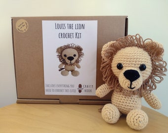 Haakpakket Louis de Leeuw: amigurumi dierenspeelgoed knutselen