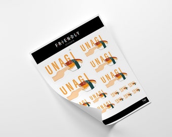 Printable Stickers Ichiban Ross || for Planners, iPhone, macbook, notebook, car, laptop, mug, journal, agenda, calendar | Friends TV Show ||