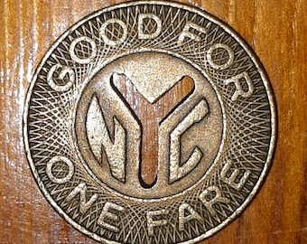 Nickel Size,Free Ship!3145 New York City Transit Authority subway transit token Nickel Size,Free Ship!3145 New York City Transit Authority subway transit token