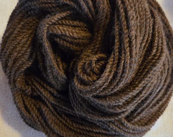 100% Alpaca YARN, dark brown