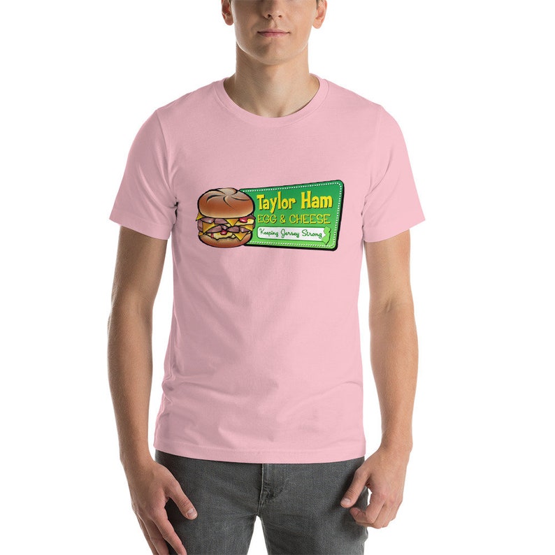 Taylor Ham T-Shirt for Men Taylor Ham Egg & Cheese Taylor Ham Shirt New Jersey Shirt Gift for Taylor Ham Lovers Taylor Ham NJ image 7