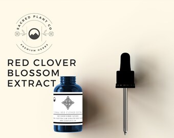 Red Clover Blossom Tincture | Red Clover Blossom Extract | Red Clover Tincture | Red Clover Extract | Red Clover Flower Extract