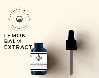 Tintura de bálsamo de limón / Extracto de hoja de bálsamo de limón / Extracto de bálsamo dulce / Tintura de bálsamo de limón / Extracto de melisa /
