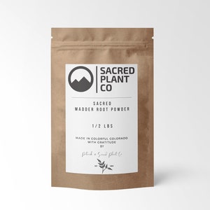 Bulk Madder Root Powder | 1 Lbs Madder Root Powder | Bulk Common Madder | Bulk Dyer&#39;s Madder | Rubia tinctorum