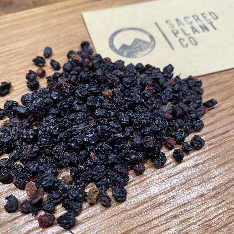 Dried Elderberry 1 LBS Bulk Elderberries Dried Sambucus Etsy