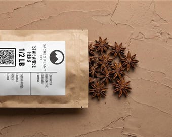 Whole Star Anise Pods (Illicium verum) for Chai, Pho, and Baking | Premium Bulk Star Anise | 1 LBS Premium Anise Spice Organic