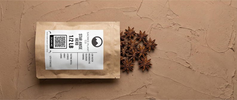 Vagens inteiras de anis-estrelado (Illicium verum) para chai, pho e confeitaria | Anis-estrelado a granel premium | 450 g de tempero de anis orgânico premium imagem 1