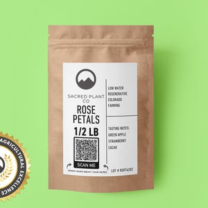 Bulk Rose Petals | 1 LBS Dried Rose Petals Red | Wedding Confetti Rose Petals | Bulk Roses | Herbal Teas |  Rose Petals 1 LBS