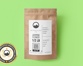 Bulk Jasmine Flowers | 1LB Dried Jasmine Flowers | Whole Jasmine Flowers | Jasmine Flower Tea