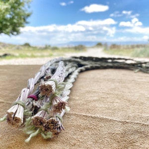 Sweetgrass Braids | Large Sweet Grass Smudge | Sweetgrass Braid Smudge Stick | Seneca Grass Smudge | Holy Grass Braid Smudge Stick