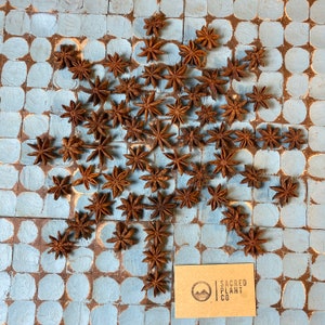 Star made from Bulk Star Anise.