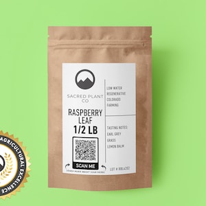 Bulk Raspberry Leaf | 1 LBS organic Raspberry Leaf | Rubus Idaeus | Cut & Sifted Raspberry Leaf