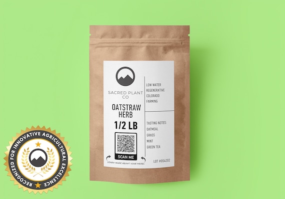 Organic Bulk Oatstraw | 1 LBS Oatstraw Herb | Bulk Avena Sativa HeRB | organic Green Oats Herb | Green Tops Herb
