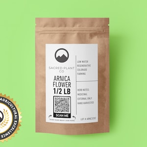 Bulk Arnica Flowers | 1 LBS Arnica Flowers | Heterotheca Inuloides | Whole Arnica Flower | Bulk Arnica Flower | Arnica Herb
