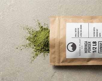 Moringa Powder | Organic Moringa Powder | Hand Grown Moringa Oleifera  | Raw Moringa Powder | Moringa Superfood