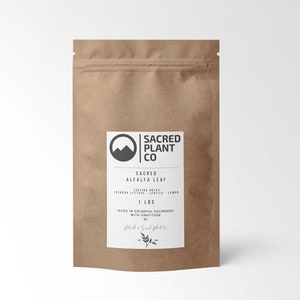 Bulk Alfalfa Herb Powder | 1 LB Organic Alfalfa | Medicago Sativa Herb | Lucerne Alfalfa Powder | Powdered Alfalfa