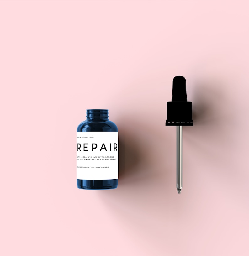 Sacred Plant Co Wrinkle Repair Face Serum.