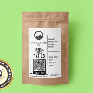 Lobelia Herb - Lobelia inflata | Dried Herb | Culinary, Medicinal, & Craft Uses | Sustainable and Premium Quality