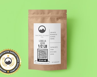 Lobelia Herb - Lobelia inflata | Dried Herb | Culinary, Medicinal, & Craft Uses | Sustainable and Premium Quality