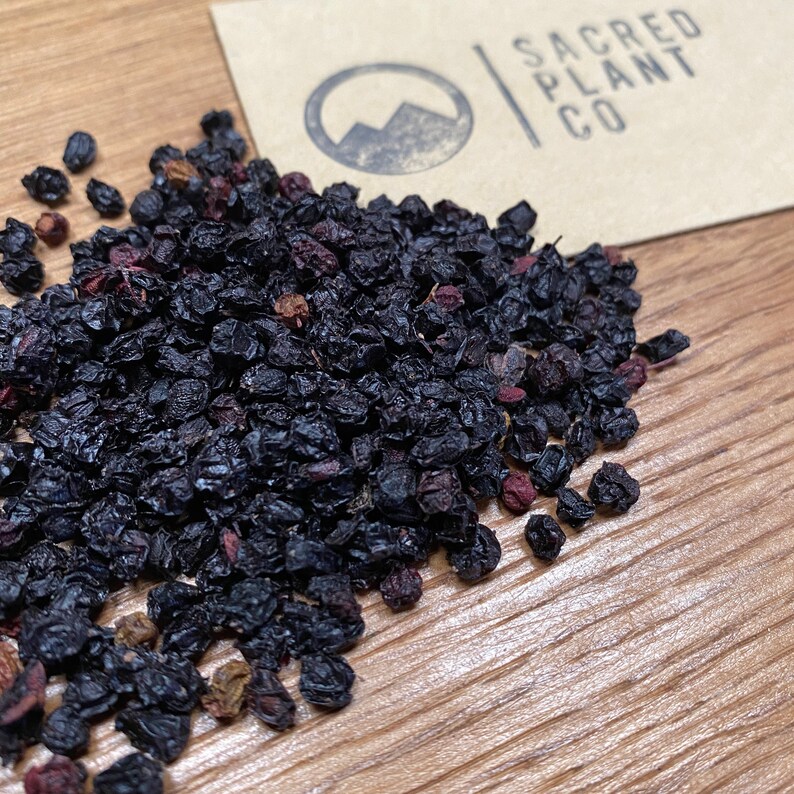 Dried Elderberry 1 LBS Bulk Edlerberries Whole Dried Etsy