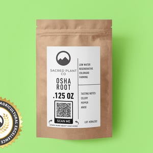 Osha Root | Whole Osha Root | Bear Root | Chuchupate Root | Colorado Cough Root | Ligusticum porteri | Mountain Lovage | Perejil de Campo