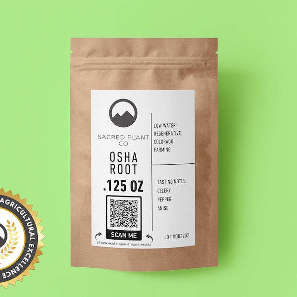 Osha Root | Whole Osha Root | Bear Root | Chuchupate Root | Colorado Cough Root | Ligusticum porteri | Mountain Lovage | Perejil de Campo