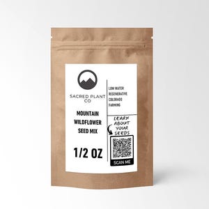 Bulk Mountain Wildflower Seed Mix | Sacred Plant Co Bulk Mountain Wildflower Mix | High Elevation Bulk Flower Seeds