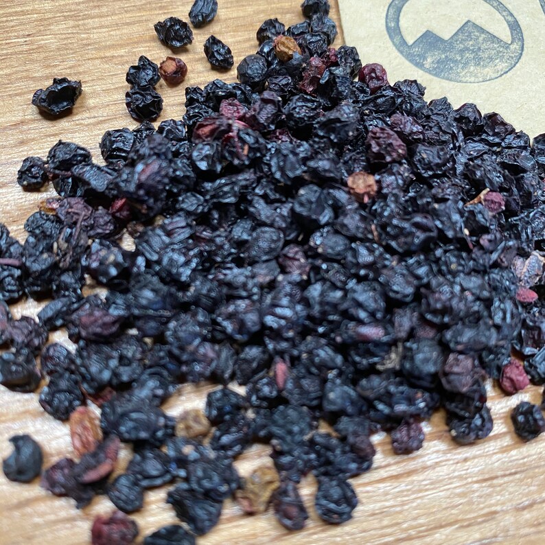 Dried Elderberry 1 LBS Bulk Edlerberries Whole Dried Etsy