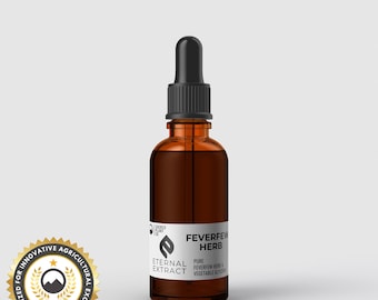 Feverfew Extract | Feverfew Tincture | Featherfoil Tincture | Featherfew Herb Extract | Chrysanthemum Parthenium Extract | Flirtwood
