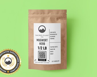 Bulk Dried Mugwort Herb | 1 LBS Bulk Mugwort | Bulk Dream Pillow Herb | Bulk Organic Mugwort Herb | Fresh Dried Mugwort | Dream Herb