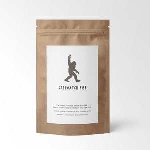 Sasquatch Piss · Primal · Wild-Crafted · Green Smoothie Mix · Green Drink Mix